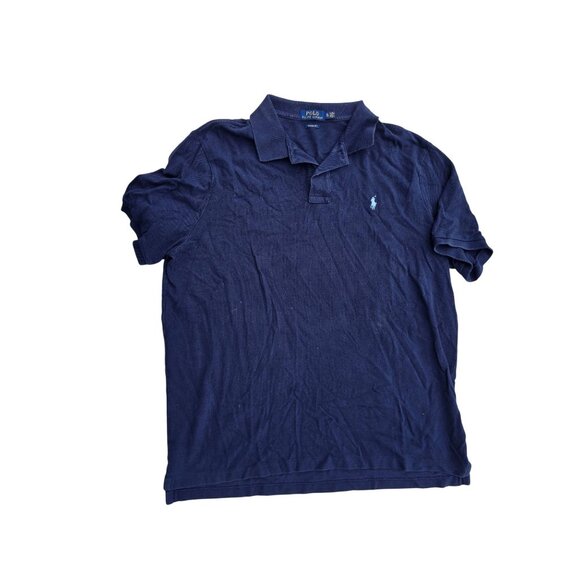Ralph Lauren Other - Ralph Lauren Polo Navy Blue Short Sleeve Cotton Shirt Mens Size XL
